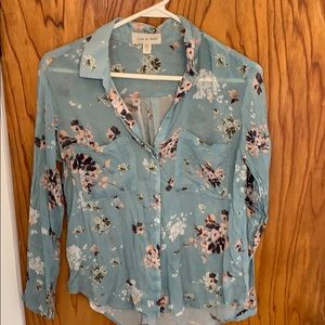Beautiful floral blouse!